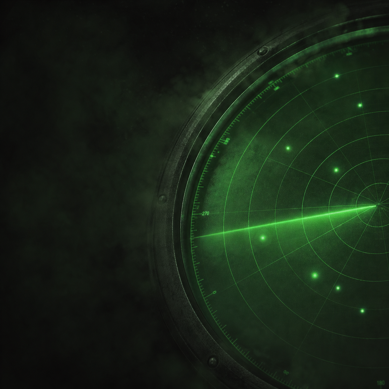 Radar tático em close representando o ESP do Shield Menu para Call of Duty Warzone
